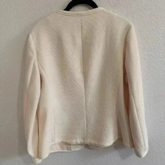 Anne Klein Jacket Braided Trim Size 10 - Picture 4 of 6